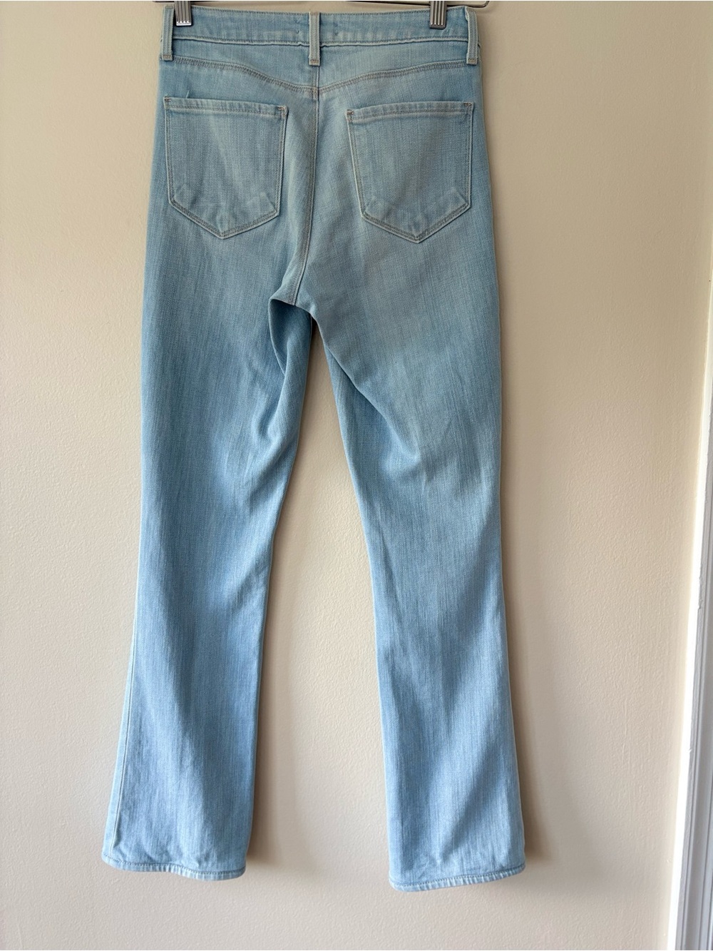 L’AGENCE Oriana High Rise Straight Jeans Light Wash Size 24 - Picture 5 of 5